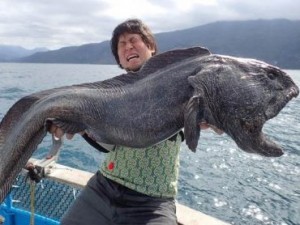 Рыбак выловил рыбу-чудовище близ Фукусимы