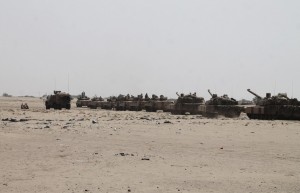 В Йемен вошли египетские танки