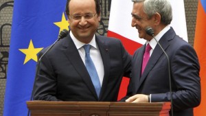 Олланд: Франция продолжит использовать свою дружбу, солидарность и содействие во благо Армении