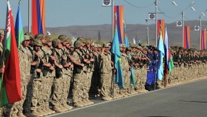 Группа ОДКБ прибыла в Армению для участия в военных учениях
