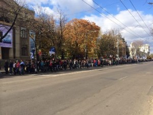 Тысячи протестующих в Кишиневе требуют освобождения Ренато Усатого