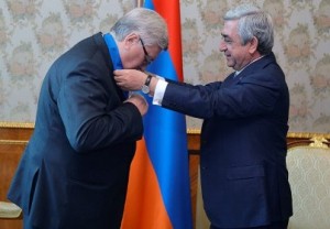 Президент Армении принял ректора МГИМО Анатолия Торкунова