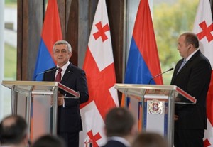 Вовлеченность Армении и Грузии в разные интеграционные структуры не помешала экономическому сотрудничеству - Серж Саргсян