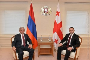 Президент Армении и премьер Грузии обсудили инфраструктуры и энергетику