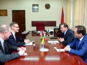 Армения и Литва высоко ценят существующий уровень сотрудничества