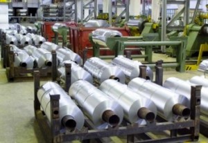 «Русал Арменал» за 9 месяцев 2015 года произвёл 22,2 тыс. тонн алюминиевой фольги
