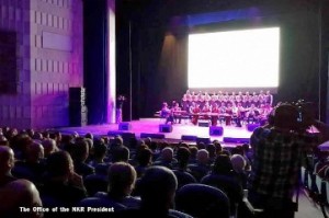 Президент Арцаха присутствовал на праздничном концерте в культурном центре «ЗИЛ» в Москве
