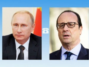 Путин и Олланд договорились координировать действия в борьбе с ИГ