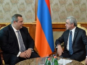 Теплые отношения между Арменией и Грецией сложились на крепкой исторической основе - Серж Саргсян