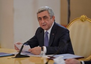 Серж Саргсян поднял вопрос о ситуации на армяно- азербайджанской границе