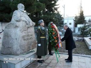 В Степанакерте отметили 95-летие со дня рождения Героя Арцаха Христофора Иваняна