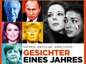 Путин и Меркель вынесены на обложку итогового номера Spiegel