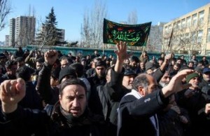 Антиазербайджанский митинг в Иране