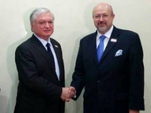 Эдвард Налбандян и Ламберто Занье обсудили урегулирование карабахского конфликта