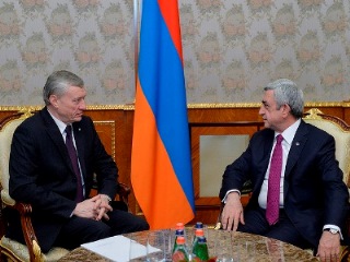 Серж Саргсян и Николай Бордюжа обсудили стоящие перед организацией задачи