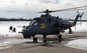 В авиабазе Эребуни завершена сборка авиационной техники вертолетной эскадрильи