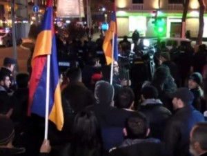 Акция протеста «Новой Армении» в Ереване