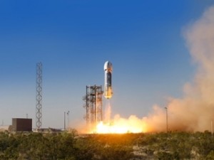 В США успешно испытали вертикальную посадку многоразовой ракеты New Shepard