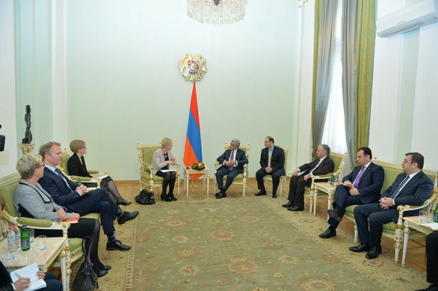 Серж Саргсян: Швеция является одной из самых важных партнеров Армении в рамках ЕС