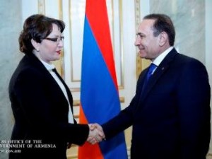 Премьер Армении принял делегацию министра обороны Грузии