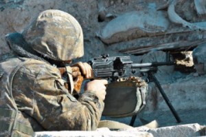 Азербайджанские ВС вновь обстреляли арцахские позиции