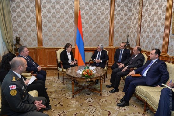 Серж Саргсян подчеркнул важность традиционных партнерских армяно-грузинских отношений