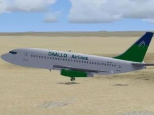 На борту пассажирского самолета авиакомпании Daallo Airlines произошел взрыв