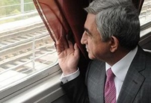 Серж Саргсян сядет в метро на станции «Маршал Баграмян» и сойдет на остановке «Зоравар Андраник»: «Грапарак»