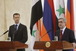Президент Армении выразил соболезнования Башару Асаду