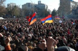 В Ереване стартовал митинг «Новой Армении»