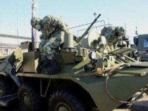 Специалисты РХБ защиты ЮВО в Армении осваивают современные машины РХМ-6