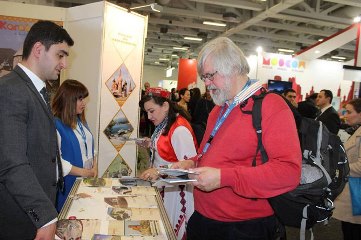 Арцахская делегация участвует отдельным павильоном на туристической выставке в Берлине