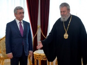 Серж Саргсян: Основой армяно-кипрской дружбы является преданность общечеловеческим ценностям