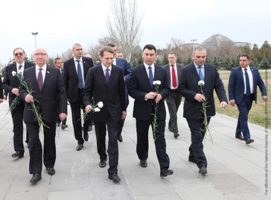 Нарышкин почтил память жертв Геноцида армян в Османской Турции