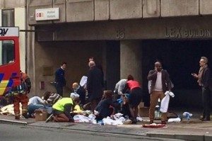 Еще десять человек погибли при взрыве в метро на станции Маэльбек в Брюсселе