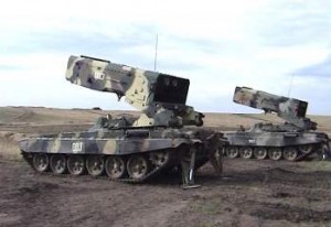 Армянские силы уничтожили ТОС – 1 «Буратино» противника