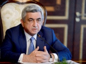 Президент Армении проводит встречу с послами ОБСЕ
