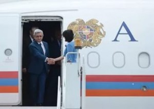 Президент Армении отбывает с визитом в Берлин