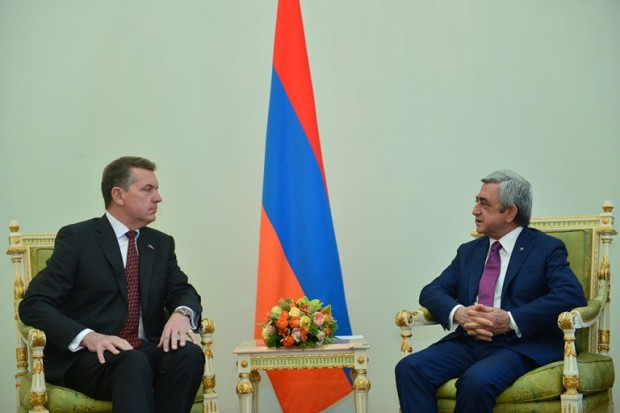 Новоназначенный посол Австралии вручил свои верительные грамоты президенту Армении