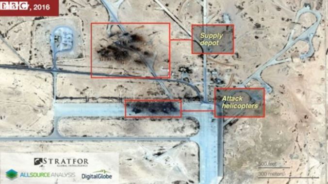 В Сирии разрушена российская авиабаза: Stratfor