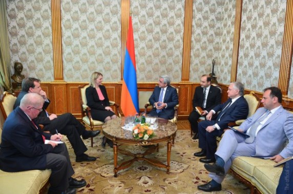 Президент Саргсян ознакомил представителя Госдепа США с последними развитиями в процессе карабахского урегулирования