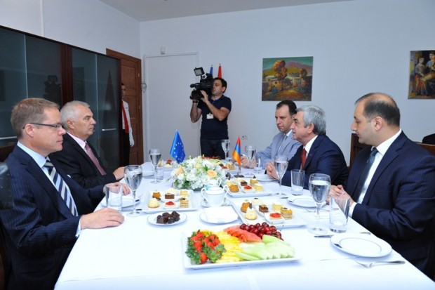 Армения надеется на подписание документа с Евросоюзом в разумные сроки - Серж Саргсян
