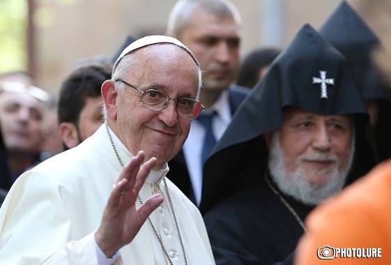Папа Римский: Геноцид армян стал первым в ряду катастроф 20 века
