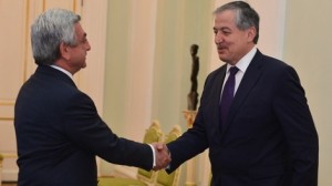 Президент Саргсян принял главу МИД Таджикистана