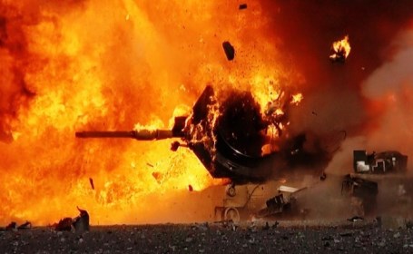 Вот так курды уничтожают турецкий танк (Видео)