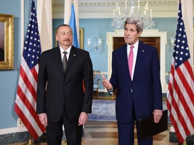 Состоялась встреча госсекретаря США с президентом Азербайджана