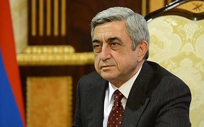 Президент Армении выразил соболезнования Франсуа Олланду в связи терактом в Ницце