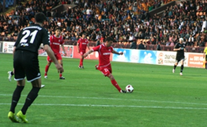 Гюмрийский "Ширак" сыграл вничью в первом матче второго раунда Лиги Европы