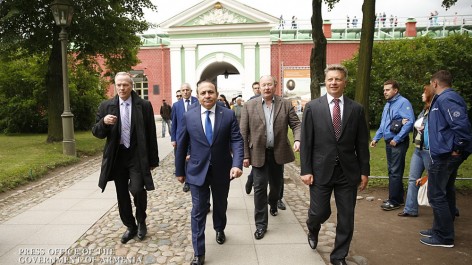 Завершился рабочий визит премьер-министра Армении в Санкт-Петербург