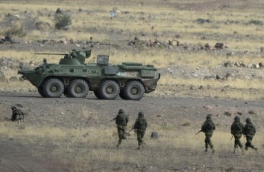 В Армении проходит проверка боеготовности российской военной базы